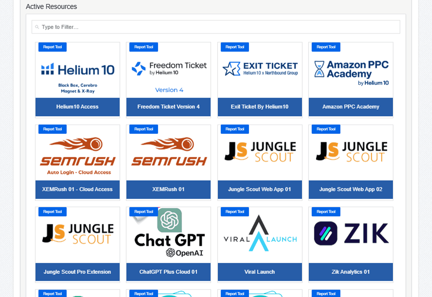 Tools Mahal Dashboard New